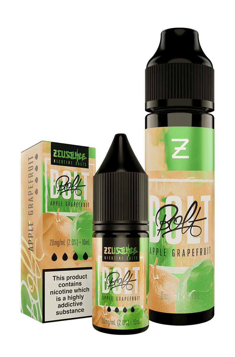 Apple-Grapefruit Bolt E-Liquid by Zeus Juice