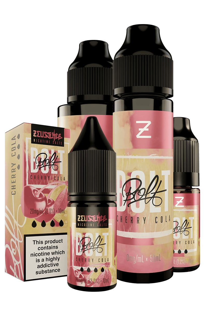 Cherry-Cola Bolt E-Liquid by Zeus Juice