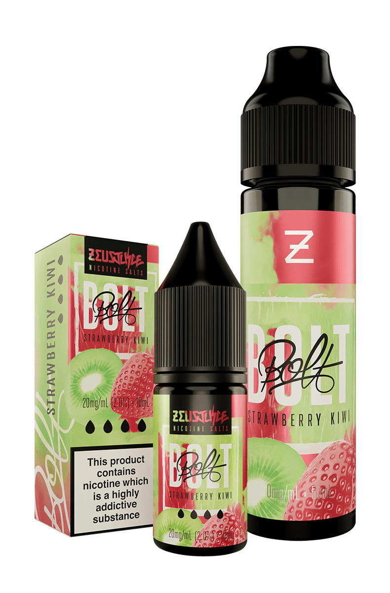 Strawberry-Kiwi Bolt E-Liquid by Zeus Juice
